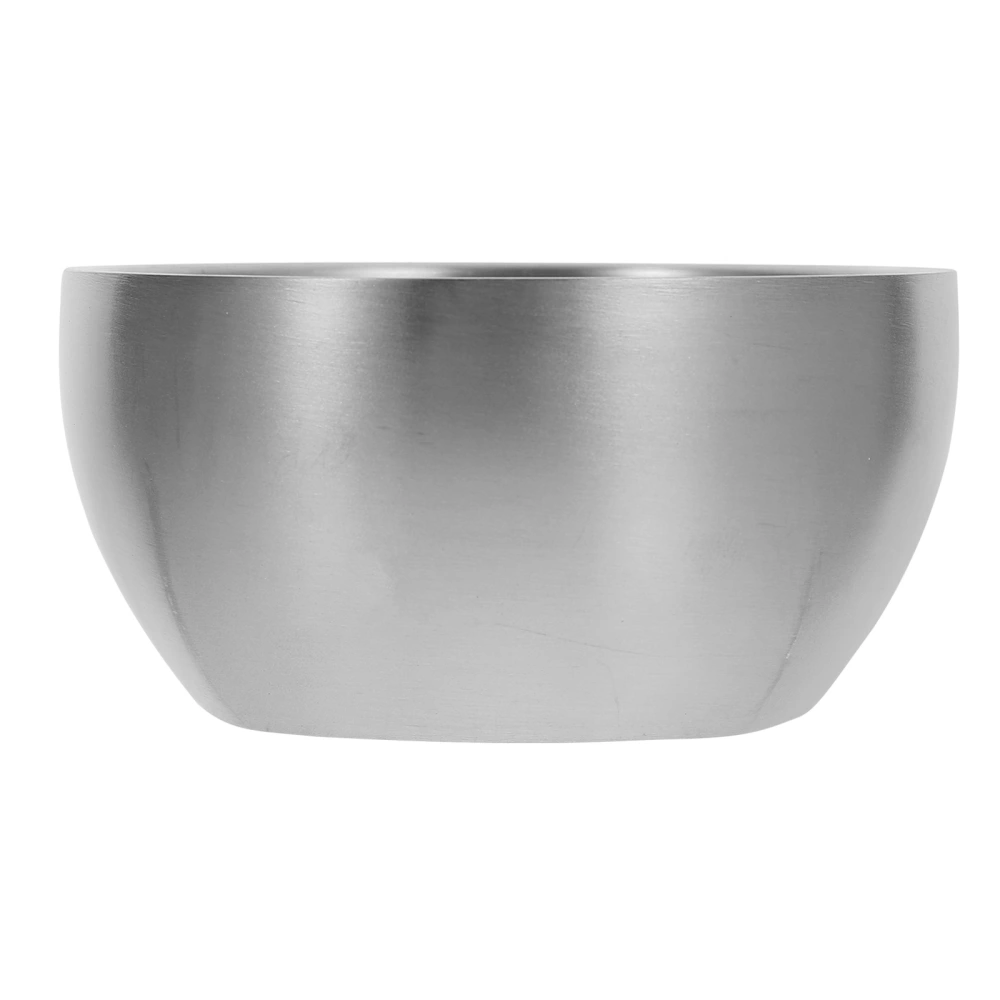 Korean Style Rice Bowl Stainless Steel Rice Bowl Heat-resistant Soup Bowl Kitchen Supply