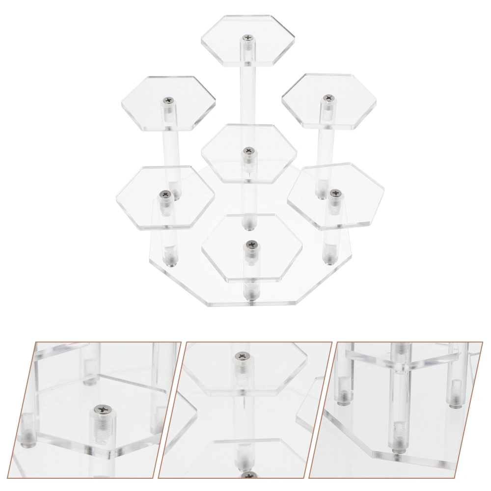 Acrylic Display Rack Multi-layer Display Stand Acrylic Model Display Stand for Home