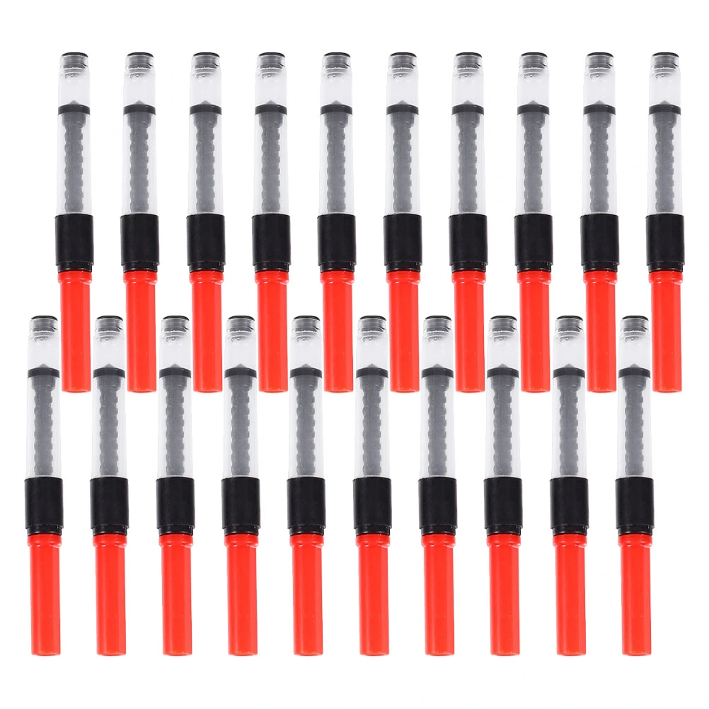1 Set 20Pcs Practical Fountain Pen Ink Converters Rotation Type Ink Absorbers
