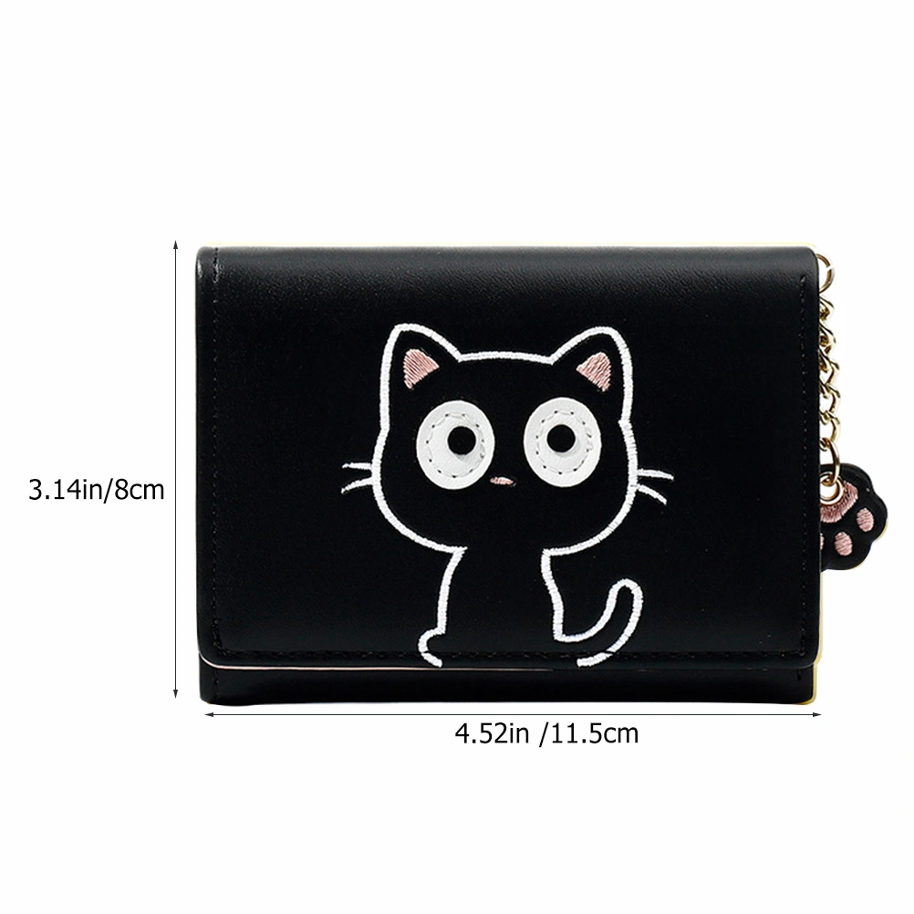 Small Wallet Outdoor Card Holder Identification Card Bag Zipper Design Card Pouch Coin Container