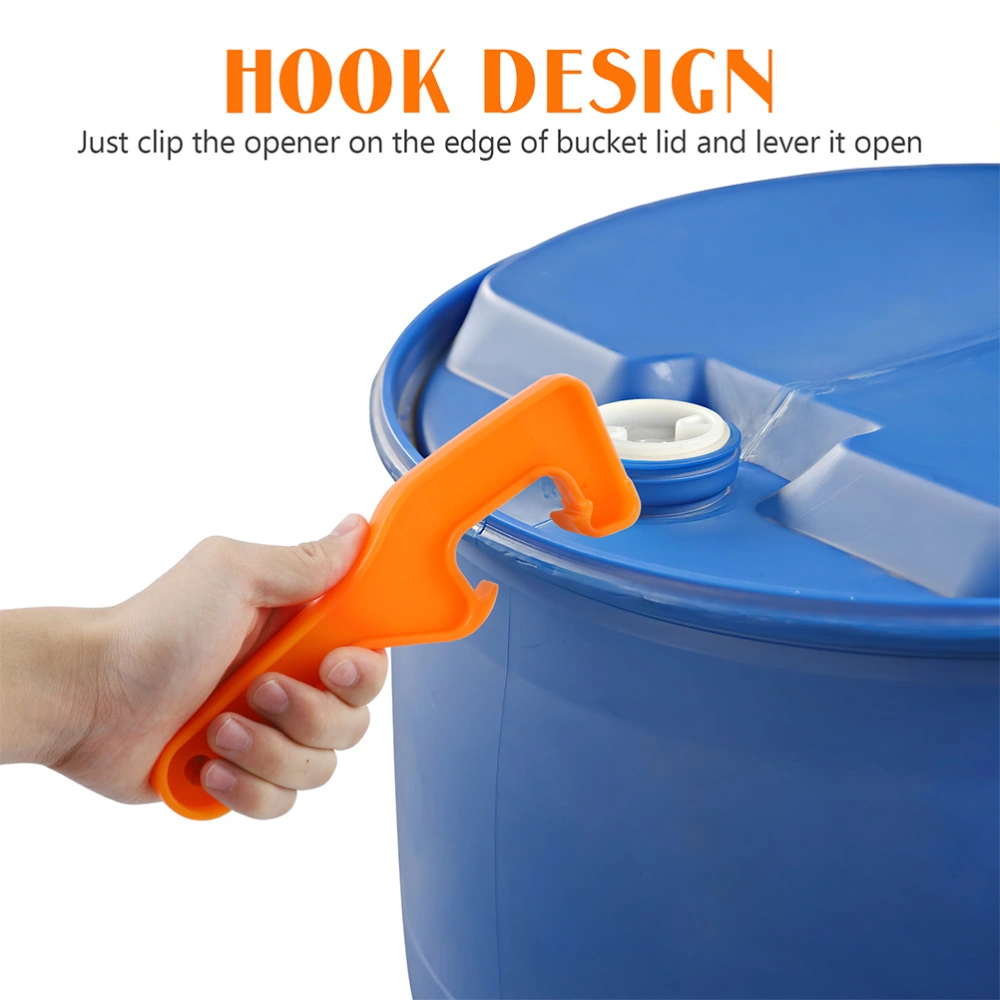 10pcs Reusable Gallon Bucket Openers Paint Barrel Lid Can Openers Opening Tool