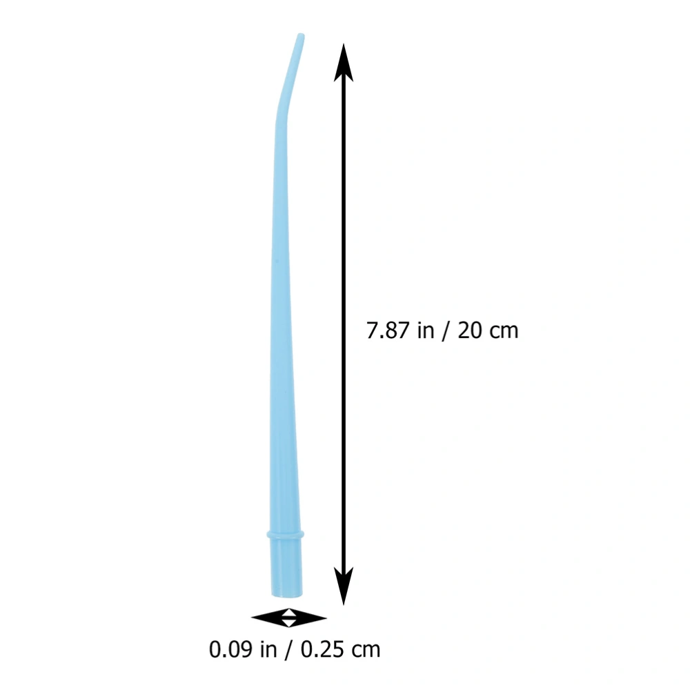 20Pcs Disposable Dental Suction Tubes Convenient Saliva Ejectors Dental Supplies