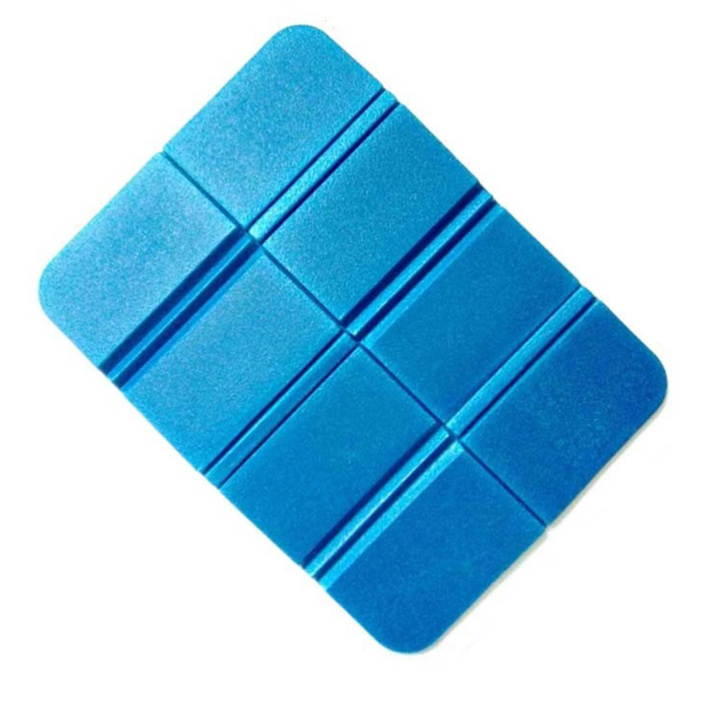 Moisture-proof Folding XPE Pads Waterproof Sitting Mat Cushion Seat for Outdoor Camping Park Picnic (Blue)