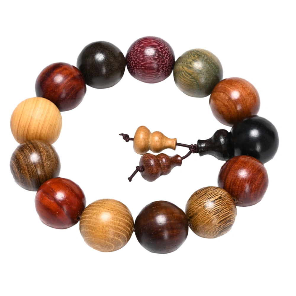 Buddha Bead Bracelet Wooden Bead Bracelet Hand Jewelry for Men Women Couple