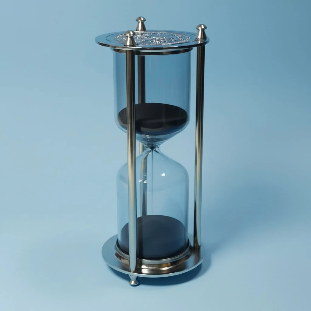 Vintage Sand Clock Hourglass Timer 15 Minute Sand Timer Table Centerpiece