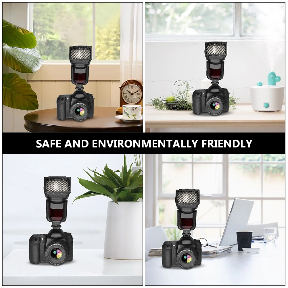 Portable Flash Spot Filter Honeycomb Grid Softbox Reflector for Flash Speedlite