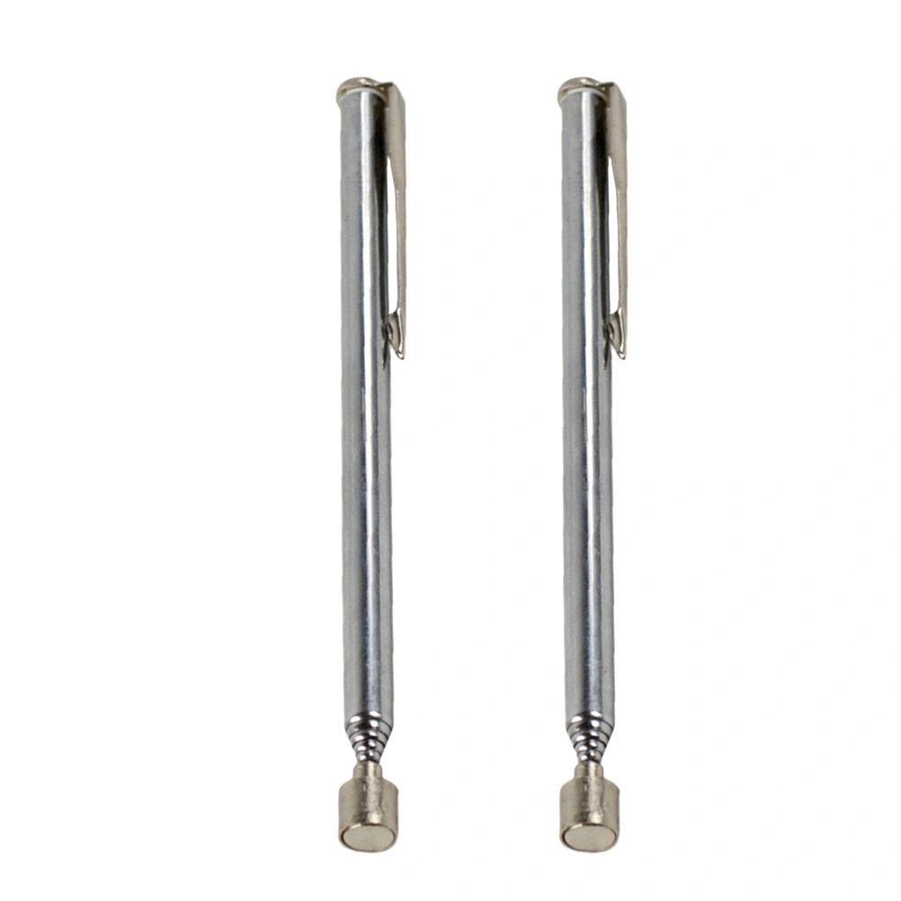 2Pcs Pick Up Tool Telescopic Magnetic Extending Magnet Portable Telescopic Magnetic Pickup Rod Tool Stick
