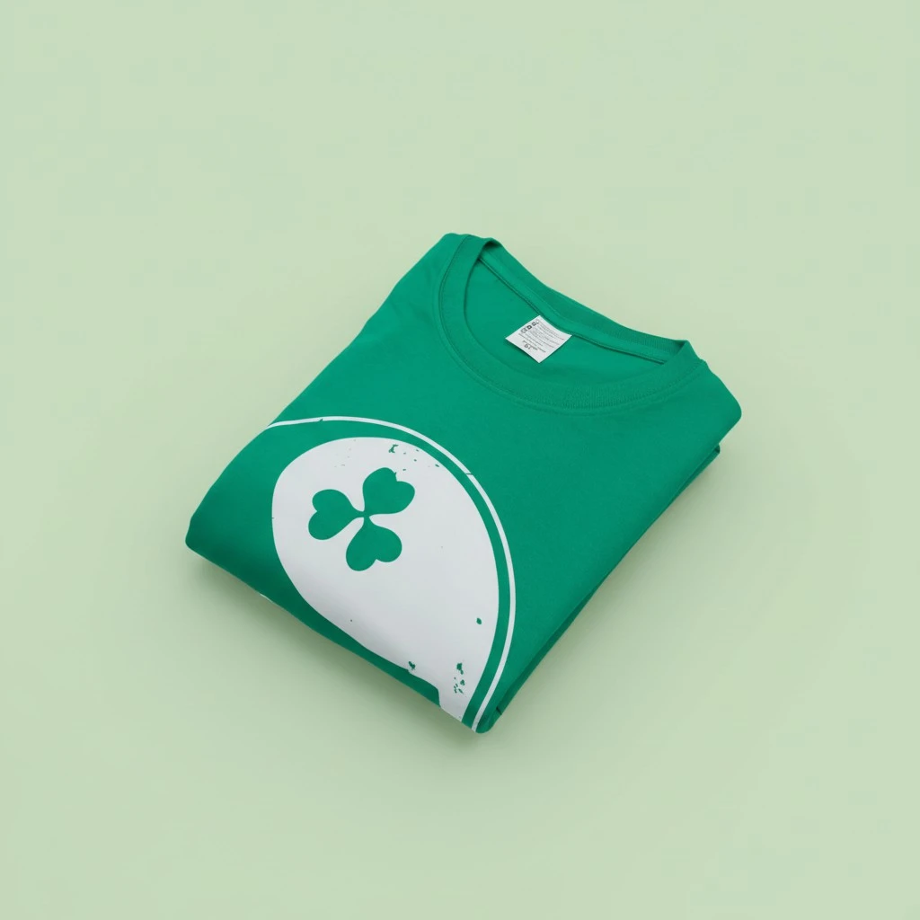 Saint Patrick's Day T-Shirt Comfortable Fashion Clover Funny Outfit Costume
