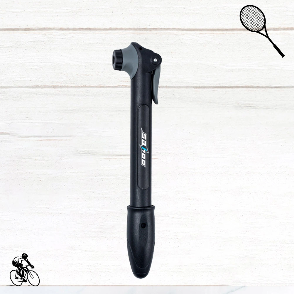 Mini Portable Tire Floor Pump High Pressure Foot Pump Bike Tire Floor Inflator Foot Activated Floor Pump