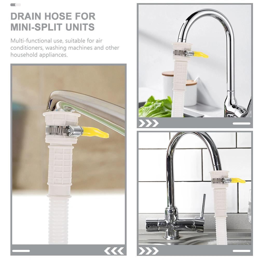 Air Conditioner Drainage Pipe Water Draining Hose Flexible Faucet Tubing