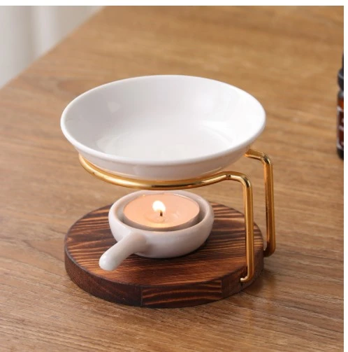 1 Set of Essential Oil Burner Ceramic Scented Candle Warmer Ceramic Wax Melt Warmer