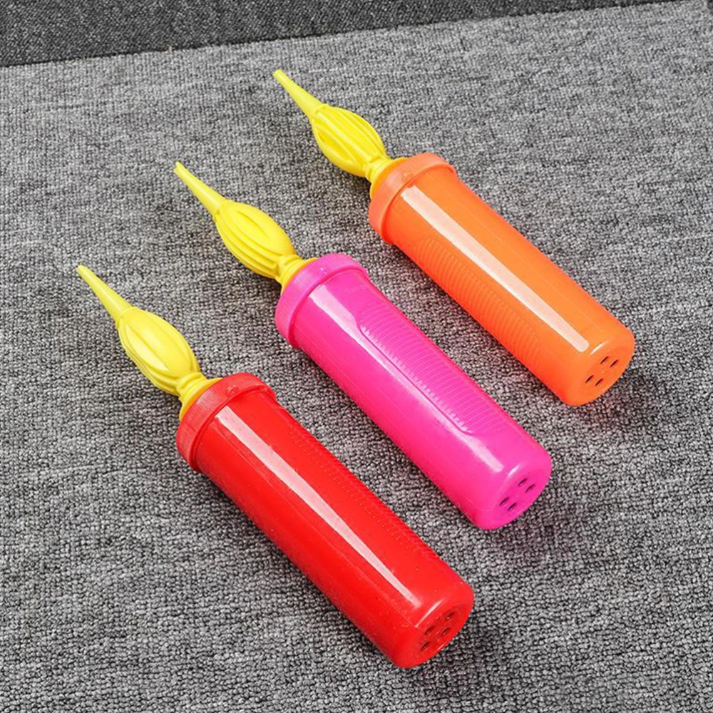 5pcs Plastic Balloon Pumps Manual Hand Balloon Air Pumps Party Supplies