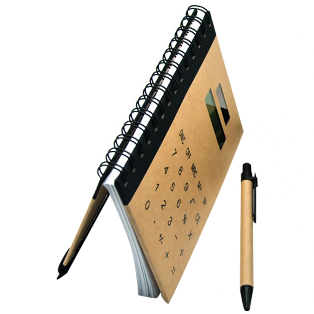 Multifunctional Notepad with Solar Powered Calculator Business Supplies