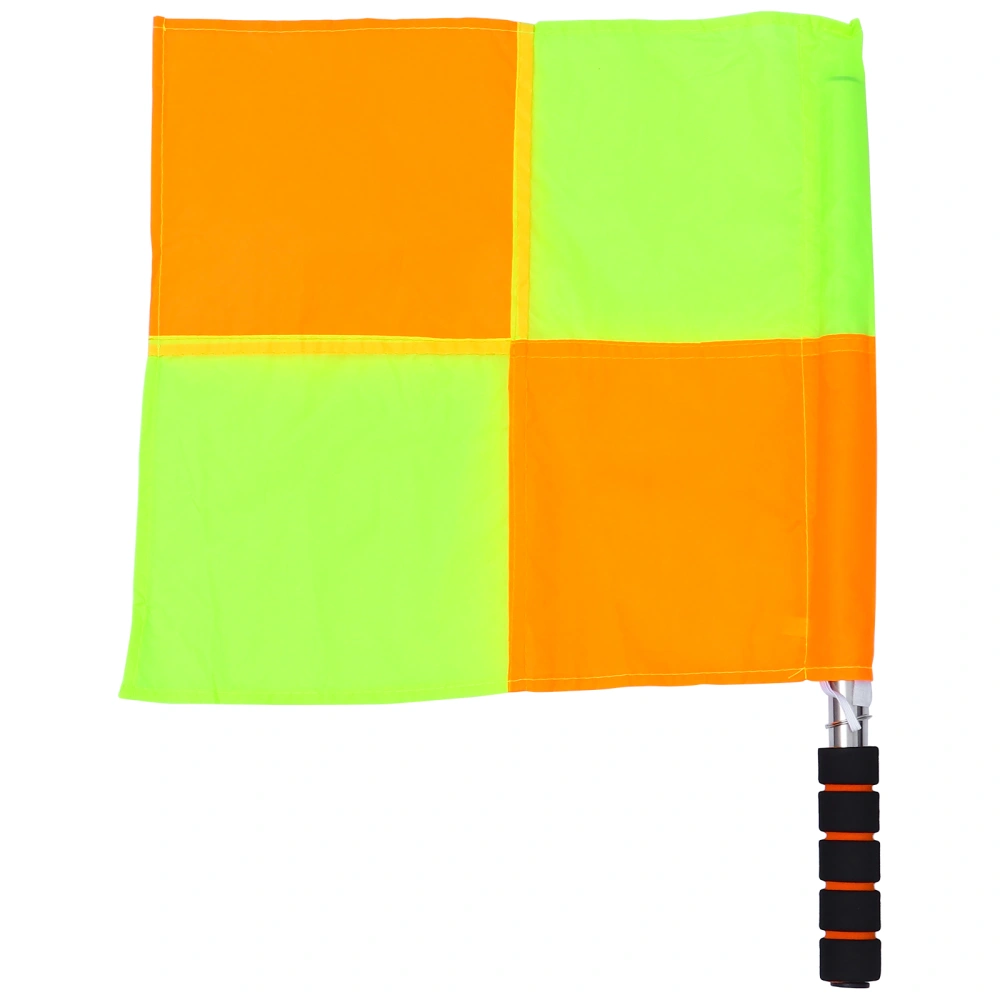 1pc Referee Flags Competition Soccer Linesman Flag Training Referee Flags