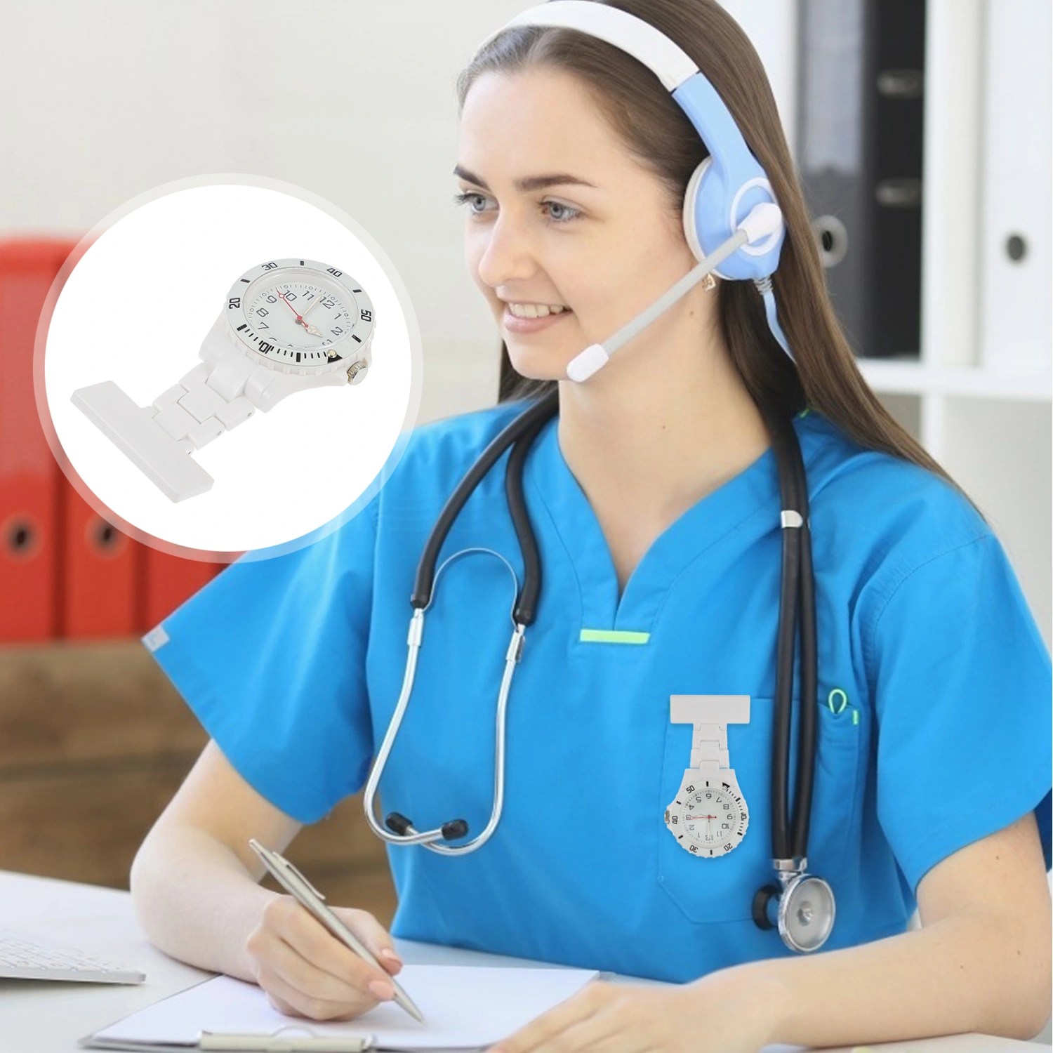 1pc Particular Pocket Watch Delicate Nurse Watch Practical Nursing Watch
