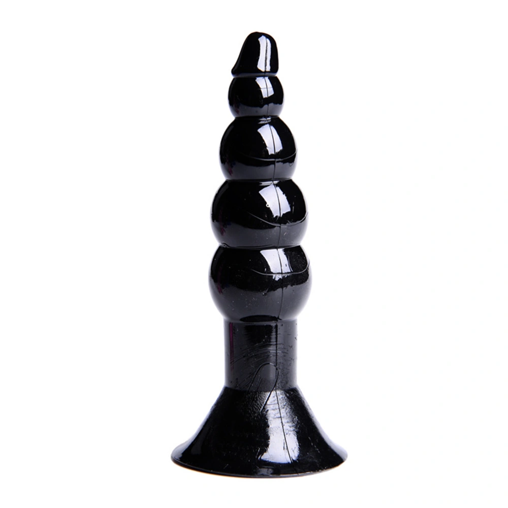 Adult Sex Toy Waterproof Butt Plug Sex Pleasure Toy Anal Sex Massager Toys Sex Stimulator (Black)