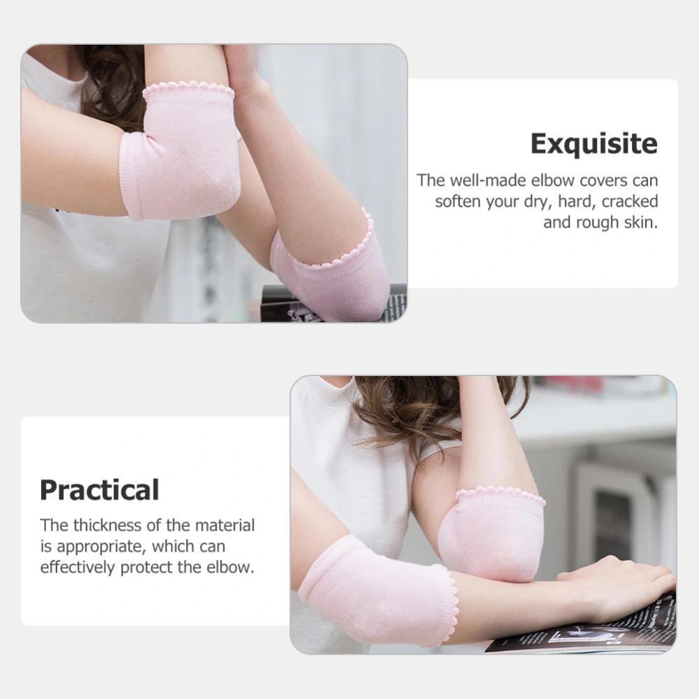 3 Pairs Moisturizing Elbow Covers Cracked Heel Socks Elbow Exfoliating Cover Elbow Spa Cover