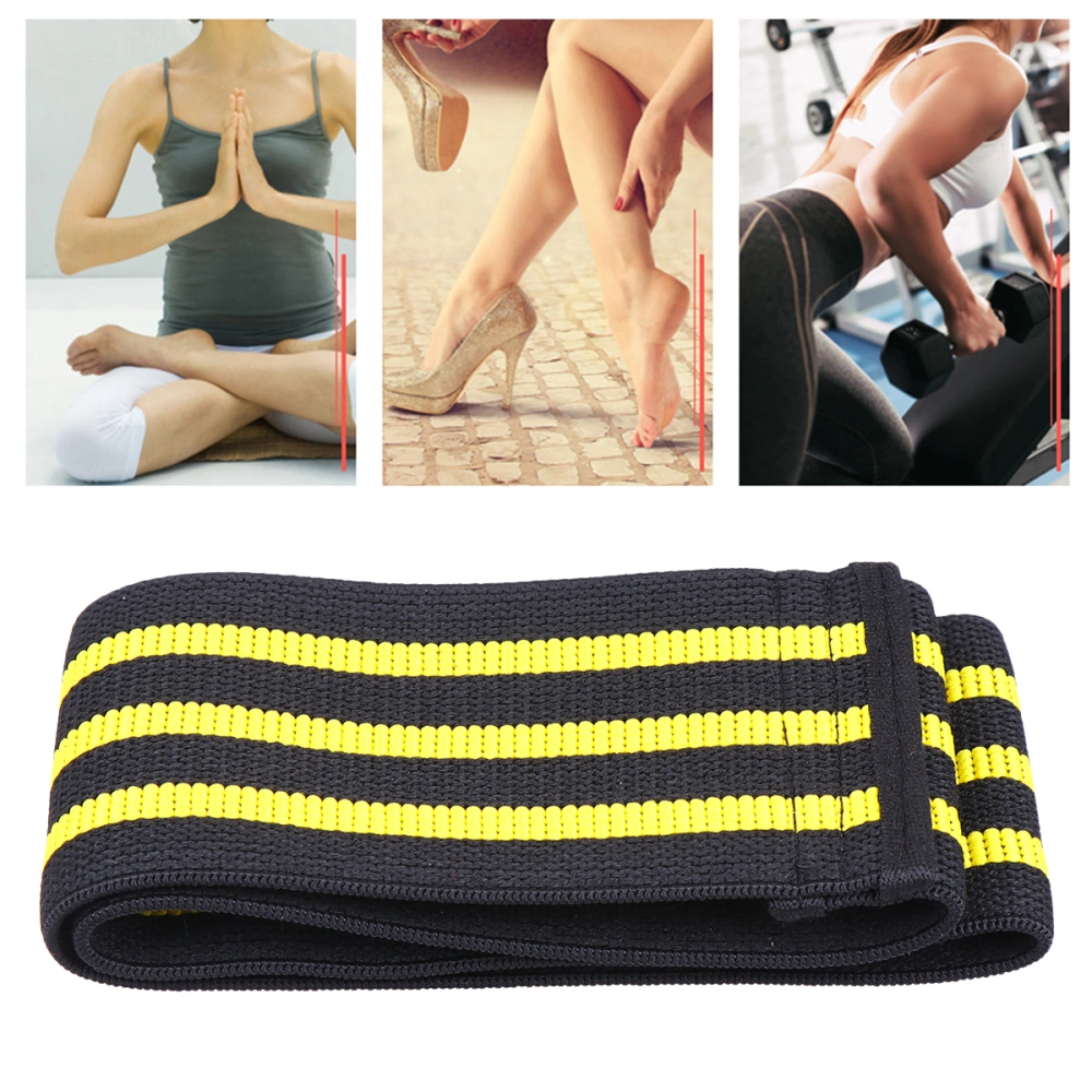 Exercise Resistance Belt Hip Ring Tension Belt Buttock Resistance Band Nonslip Stretchy Training Belt Hip Elastic Band (Size M)