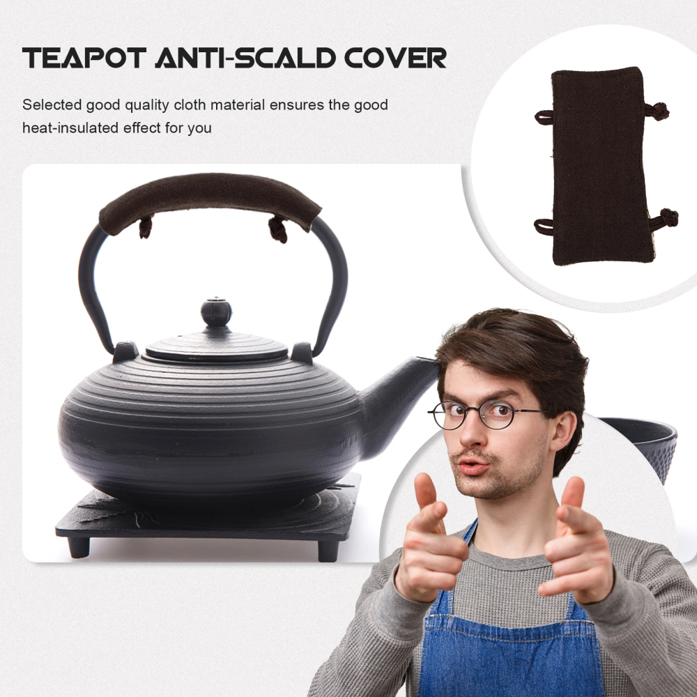 Home Teapot Handle Cover Anti Scalding Teakettle Handle Cover Cloth Handle Sleeve