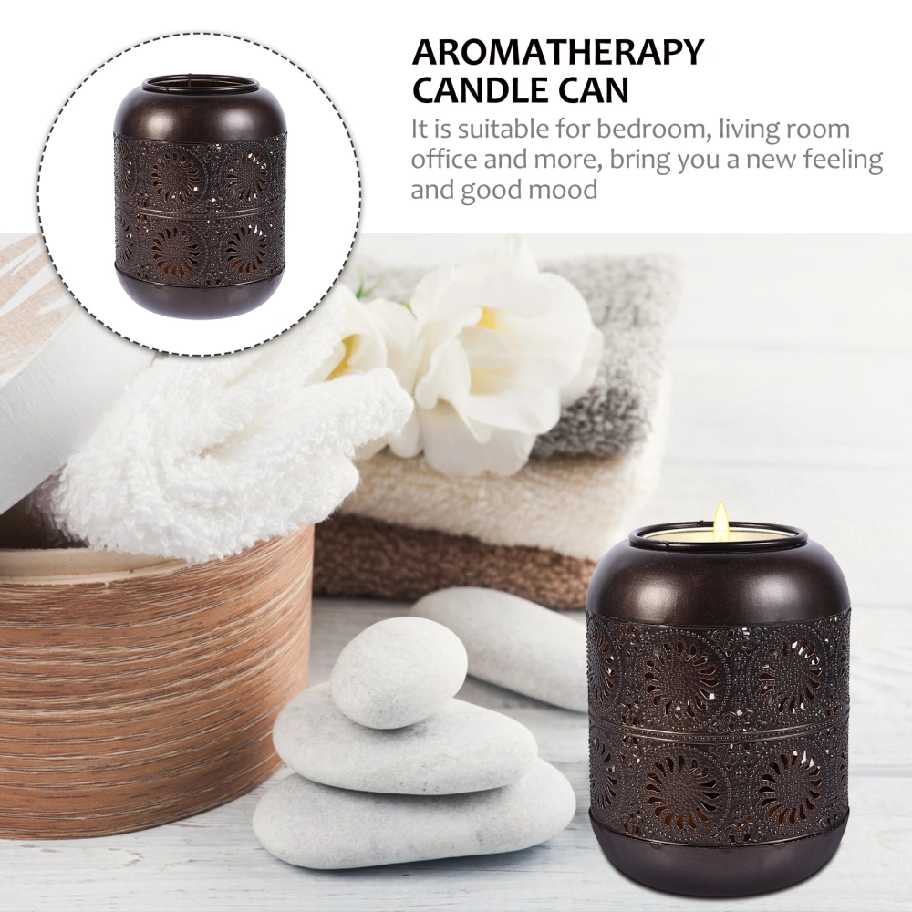 Retro Style Candle Making Tin Aromatherapy Candle Can Iron Candle Tin for DIY