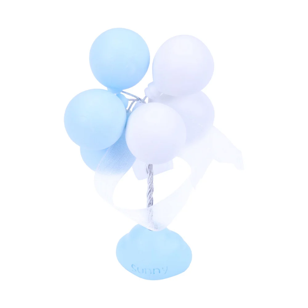 Creative Confession Balloon Adornment Crafts Romatic Love Cloud Decoration for Home Office Car (Blue Cloud)