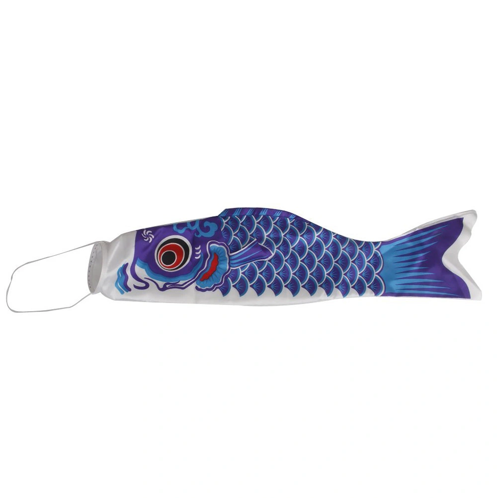 55cm Japanese Carp Flag Koinobori Windsock (Blue)