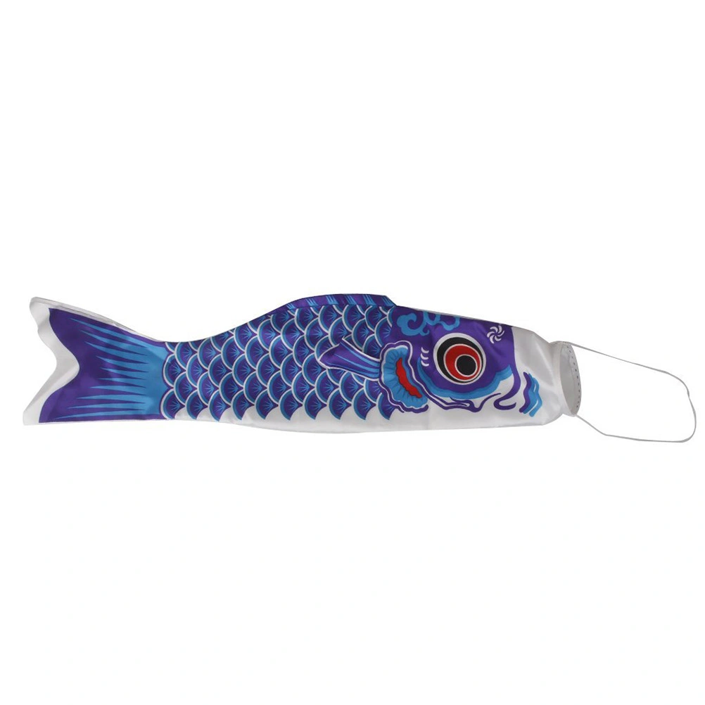55cm Japanese Carp Flag Koinobori Windsock (Blue)
