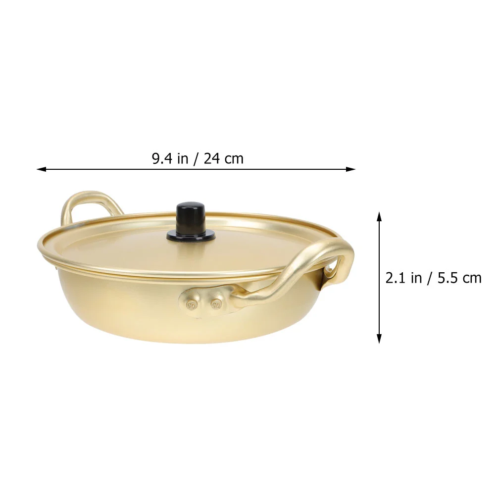 Aluminum Alloy Pot South Korea Ramen Noodles Pot Instant Noodles Popular Cooker