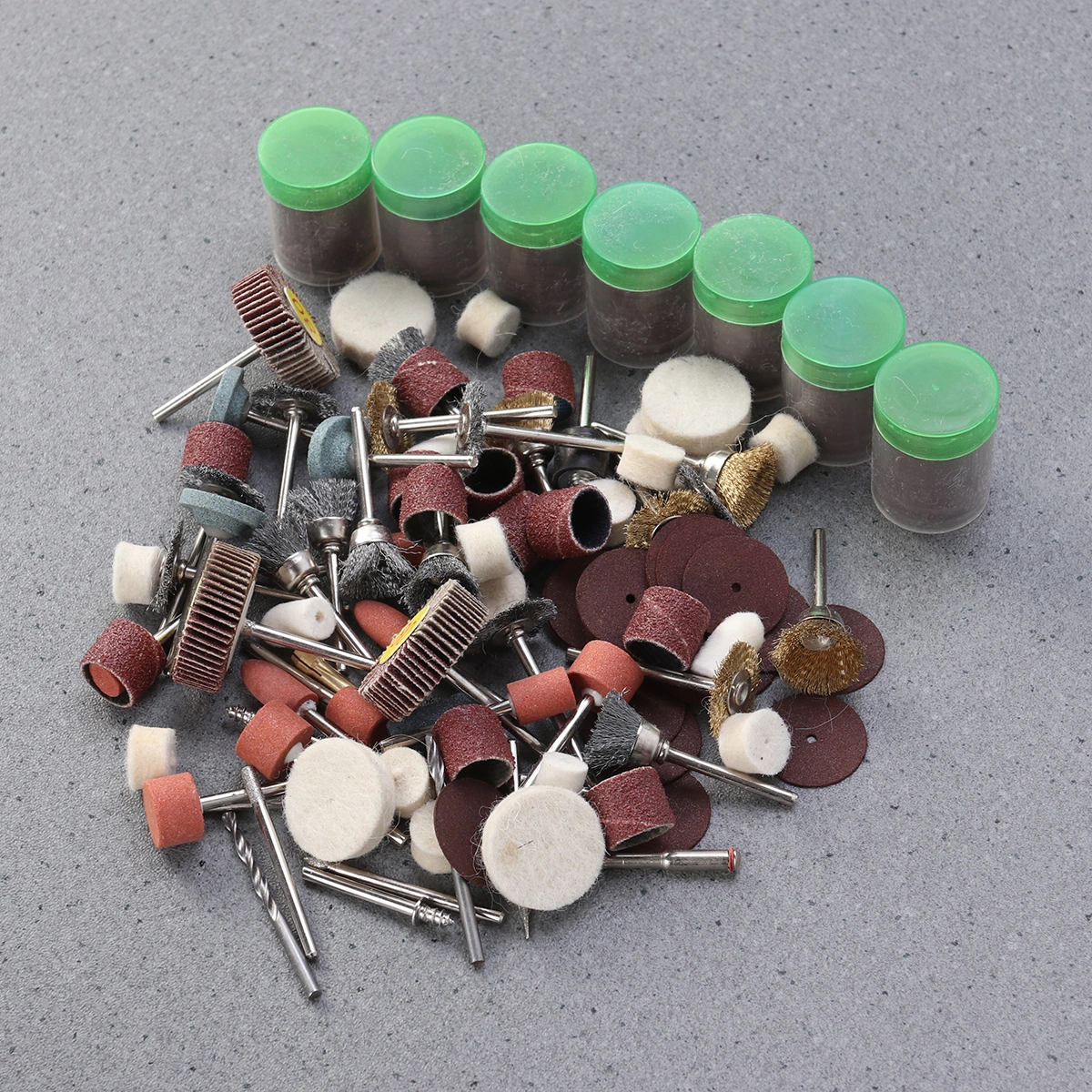 350PCS Rotary Tool Accessories Kit Sanding Cutting Grinder Set