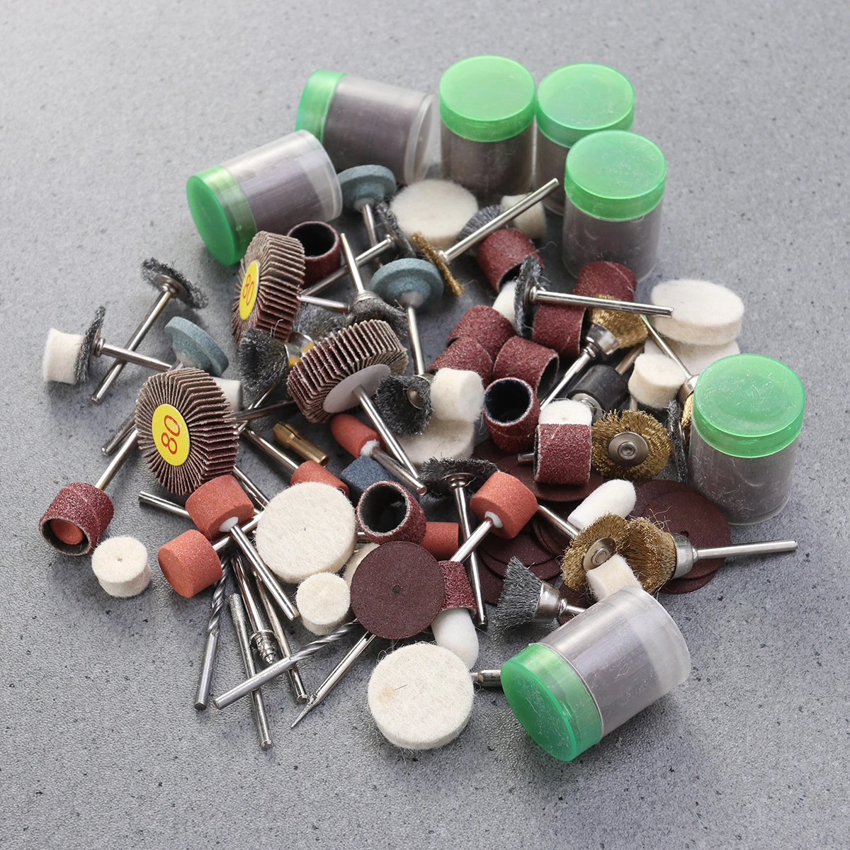 350PCS Rotary Tool Accessories Kit Sanding Cutting Grinder Set