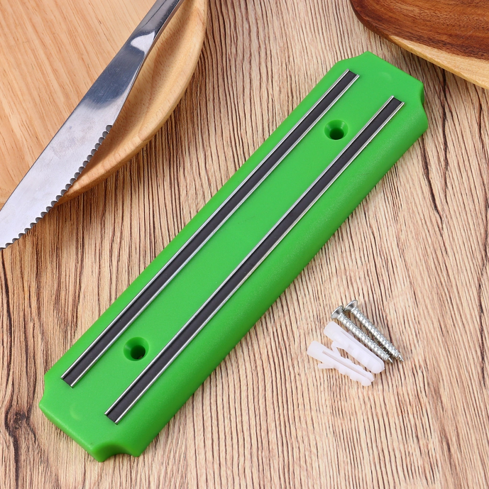 1PC Magnetic Rest Wall Mount Knives Rack Knives Shelf Organizer Kitchen Accessories Green