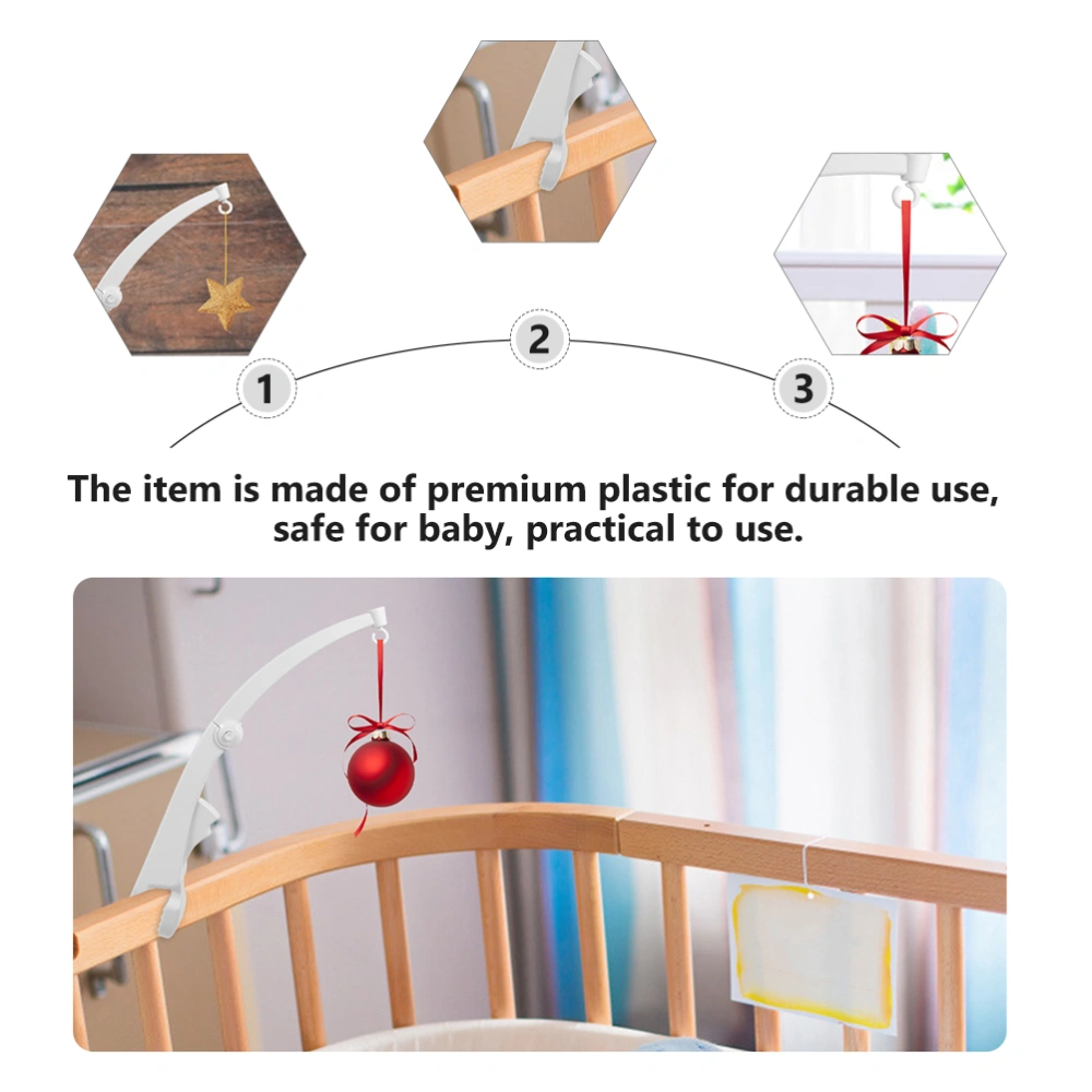 2Pcs Crib Mobile Baby Crib Mobile Holder Arm Nursery Baby Room Decoration