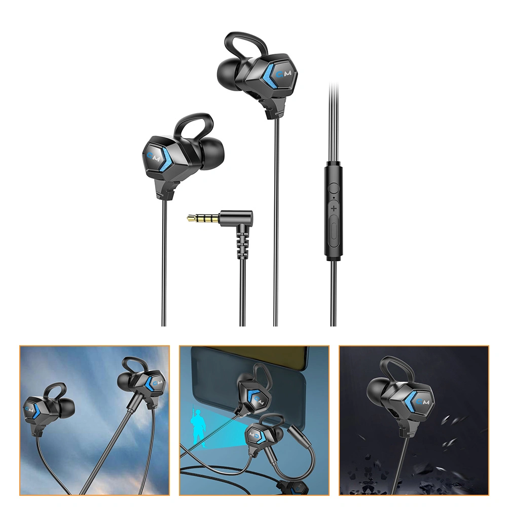 In-ear Wired Gaming Earphone  E-sports Headphones Wired Earbuds Gaming Earbuds
