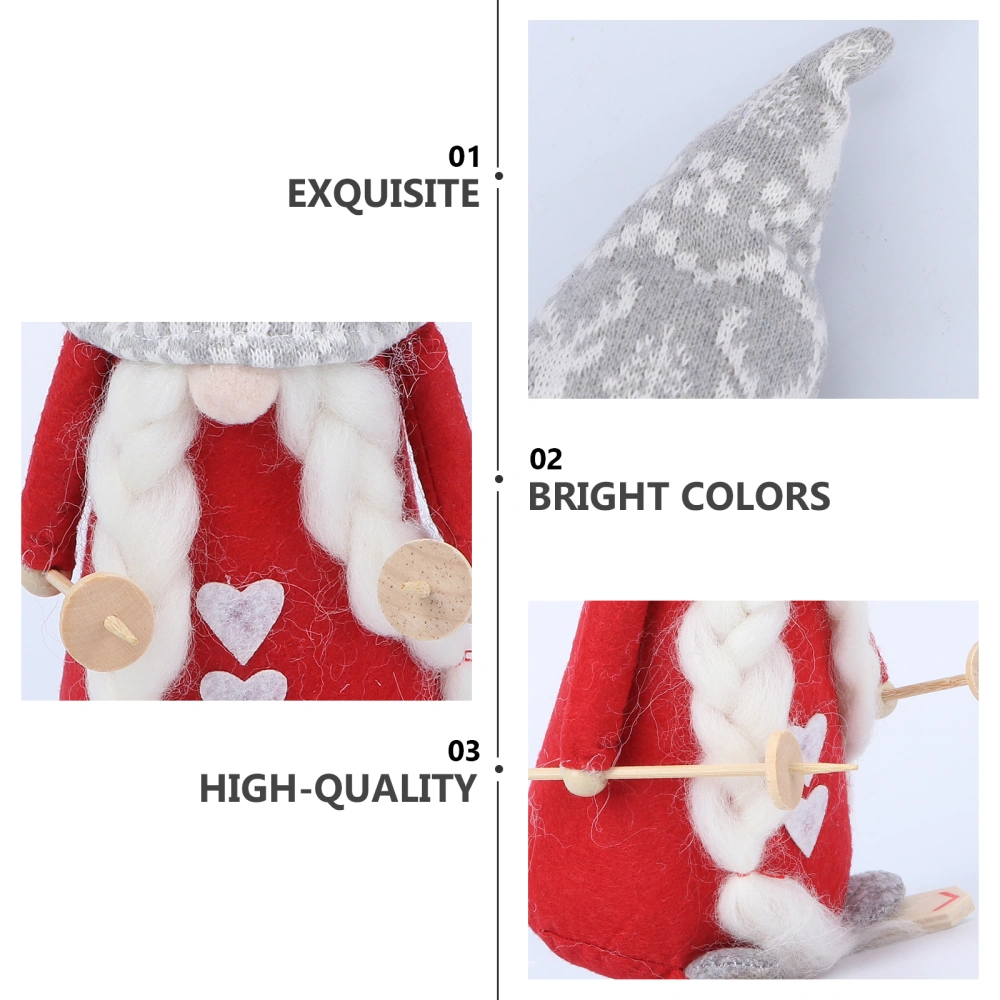 1Pc Christmas Faceless Dolls Lovely Ornaments Xmas Adornment for Christmas