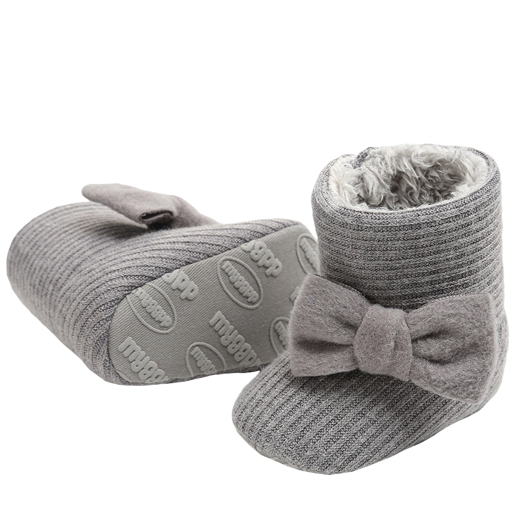 1 Pair Winter Thickened Snow Boots Children's Winter Shoes Cotton Warm Boots