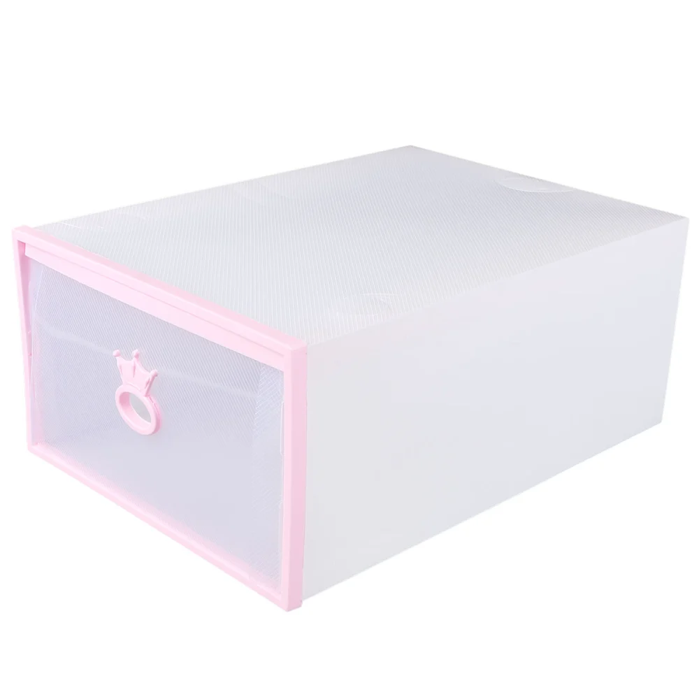 Thickened Transparent Shoes Box Drawer Type Plastic Shoe Storage Container