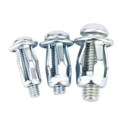 20 Sets Hollow Door Anchor Expansion Nut With Screw Fixing Nut Door Screw