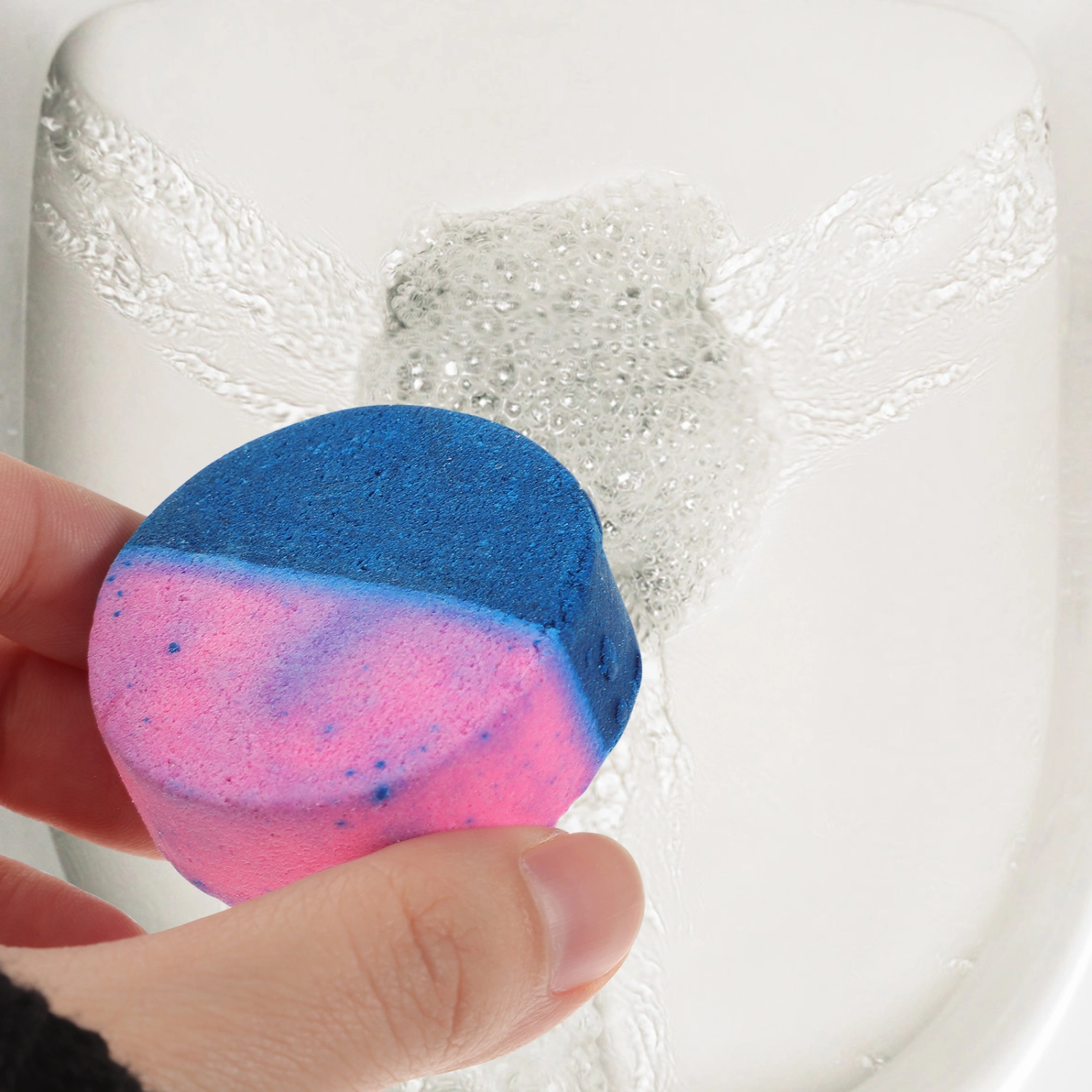 4 Pcs Automatic Toilet Bowl Cleaner Ultra Clean Tablets Toilet Freshener (Assorted Color)