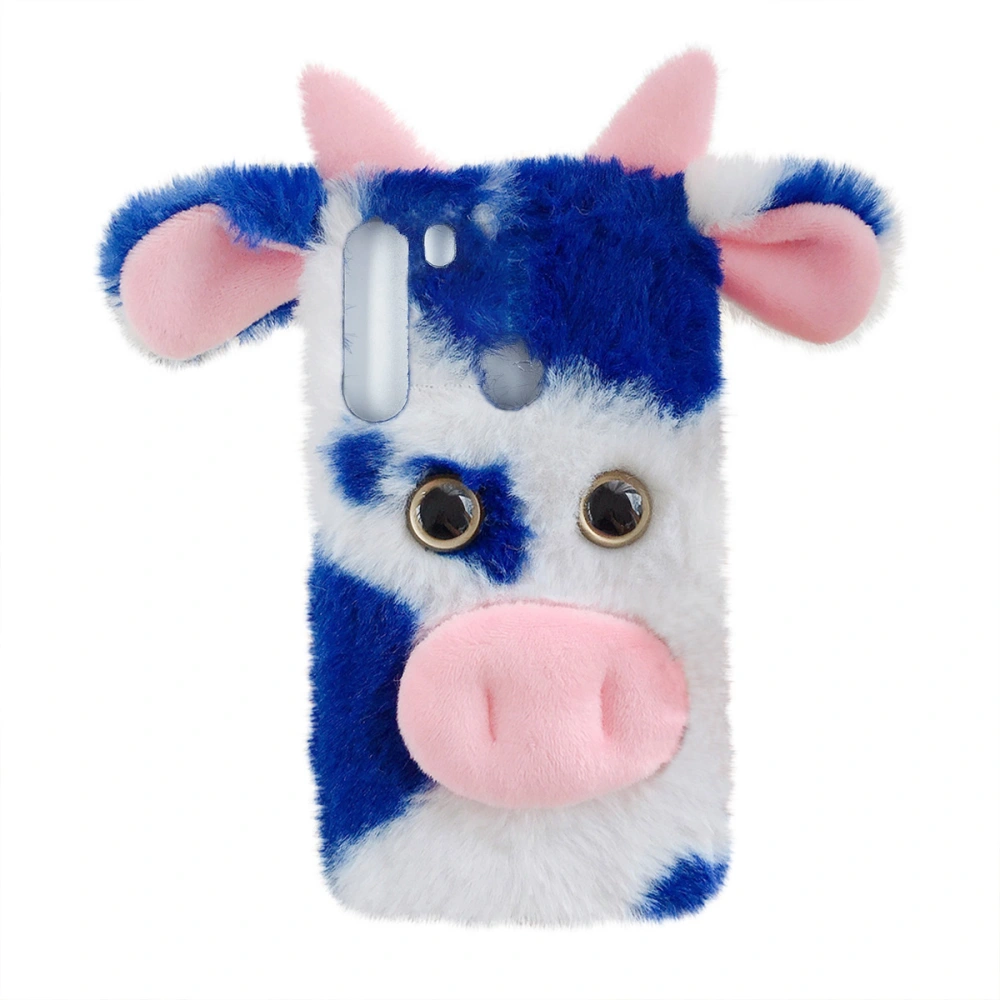 Cartoon Cow Winter Warm Softer Phone Cover Phone Protector Compatible with A21