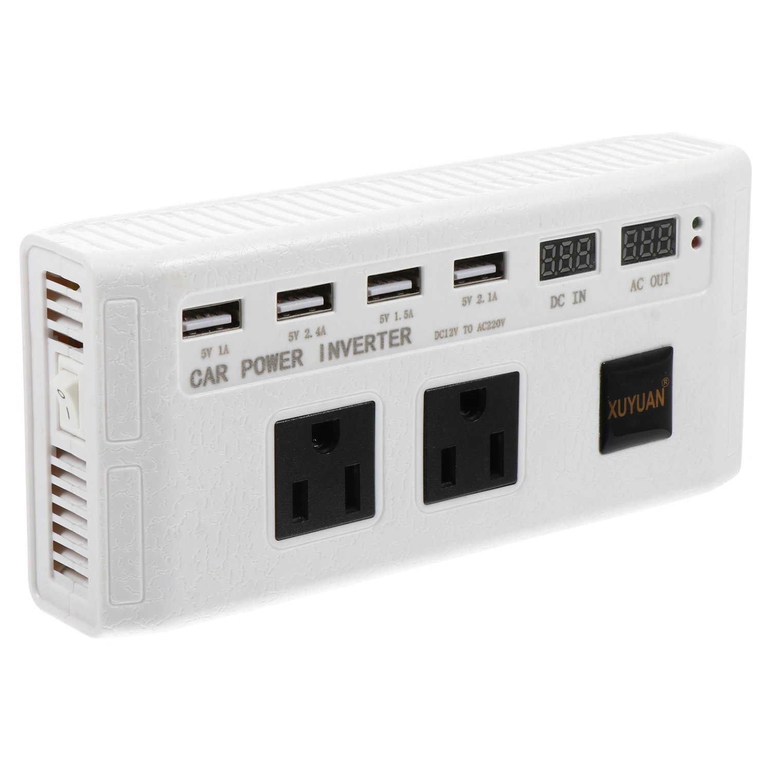 Car Power Inverter 12V DC to 220V AC Sine Wave Converter Dual USB Inverter