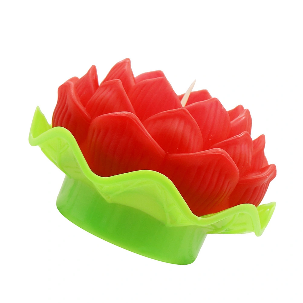 Lotus Light Buddhism Lotus Light Flower Night Lamp Tabletop Lotus Candle Light