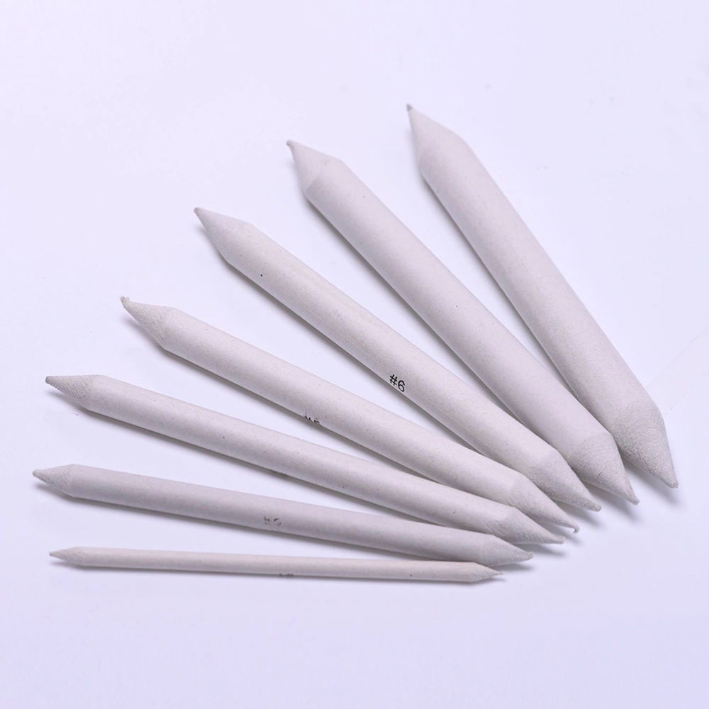 18pcs Blending Stumps And Tortillions Set Artist Sketch Rub Drawing Tool (8-Size/Pack)