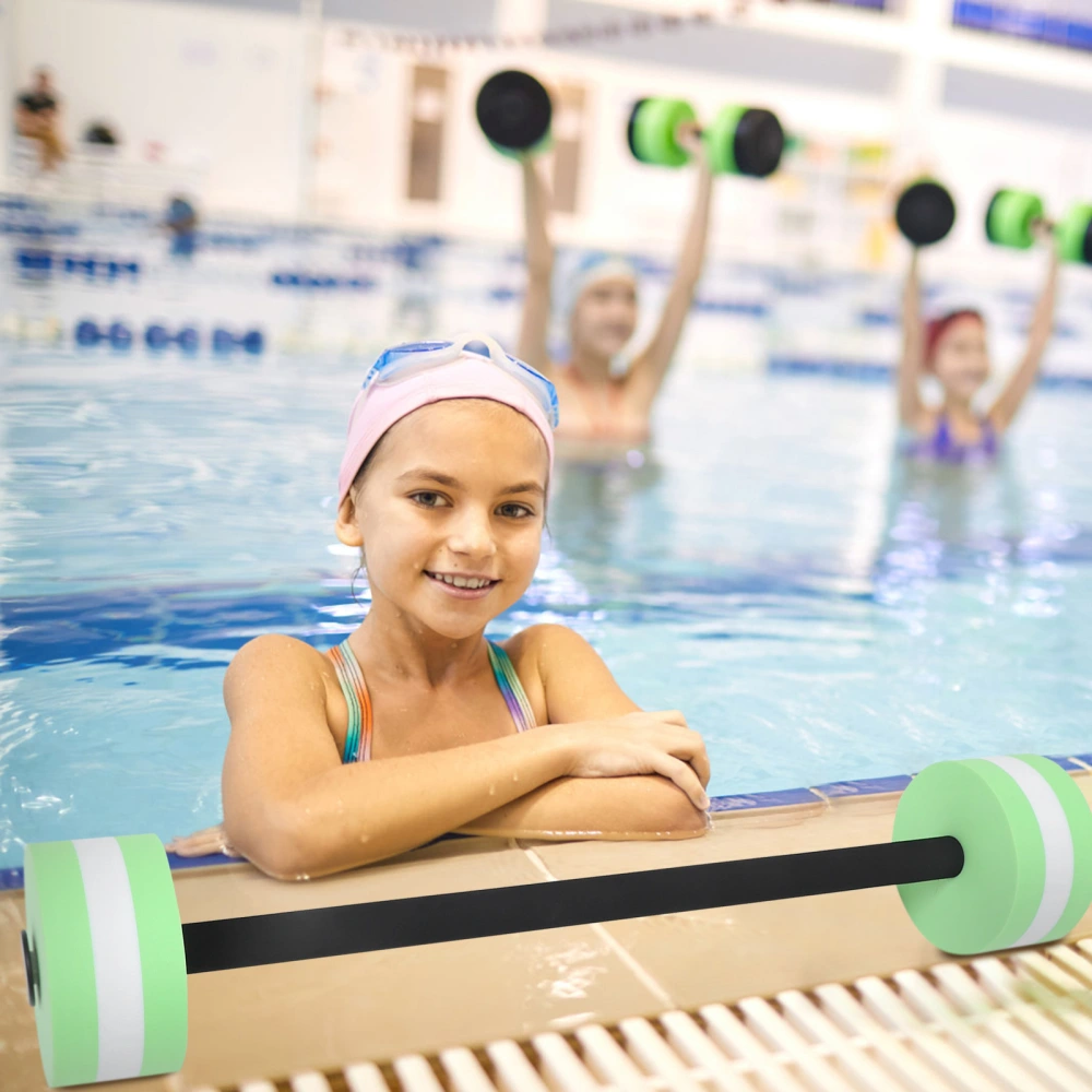 Children Aquatic Exercise Dumbbell Floating Dumbbell Compact Aquatic Dumbbell