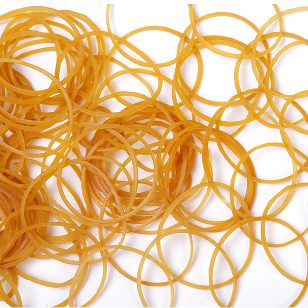 500pcs Rubber Bands Bank Elastic Rubber Bands Stretchy Rubber Ring for Paper Bills Money Fastening