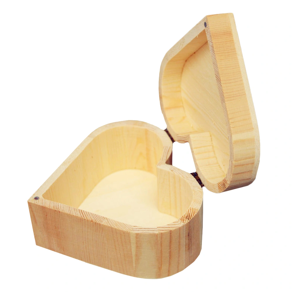 1 Pc Wooden Storage Box Practical Jewelry Chest Jewelry Display Box (Skin)