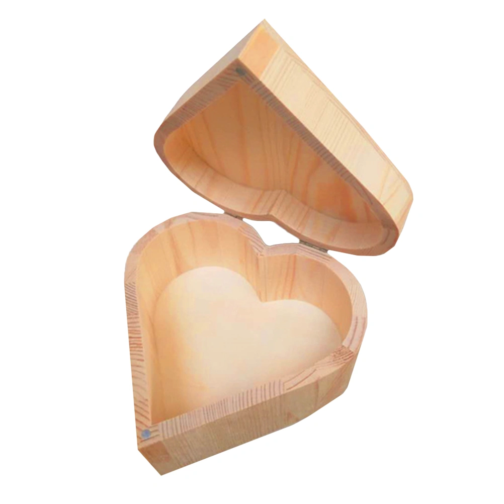 1 Pc Wooden Storage Box Practical Jewelry Chest Jewelry Display Box (Skin)