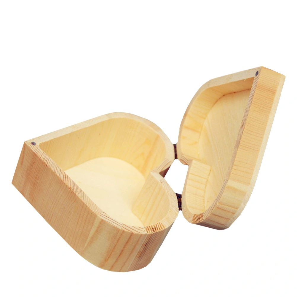 1 Pc Wooden Storage Box Practical Jewelry Chest Jewelry Display Box (Skin)