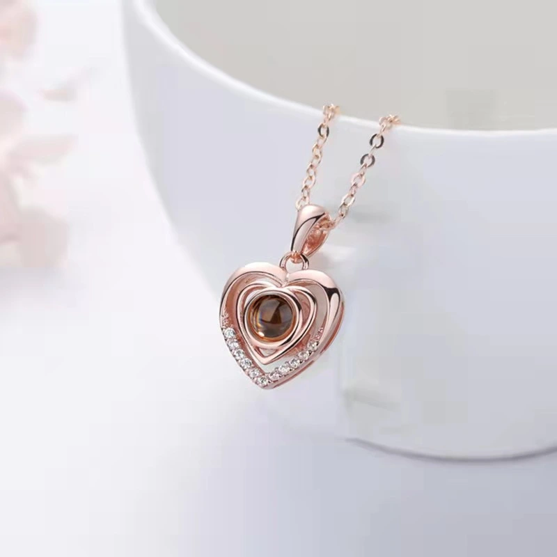 Love's Memory Necklace Female Clavicle Chain
