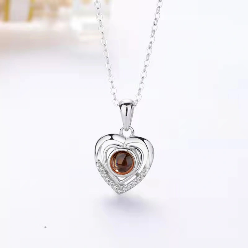 Love's Memory Necklace Female Clavicle Chain