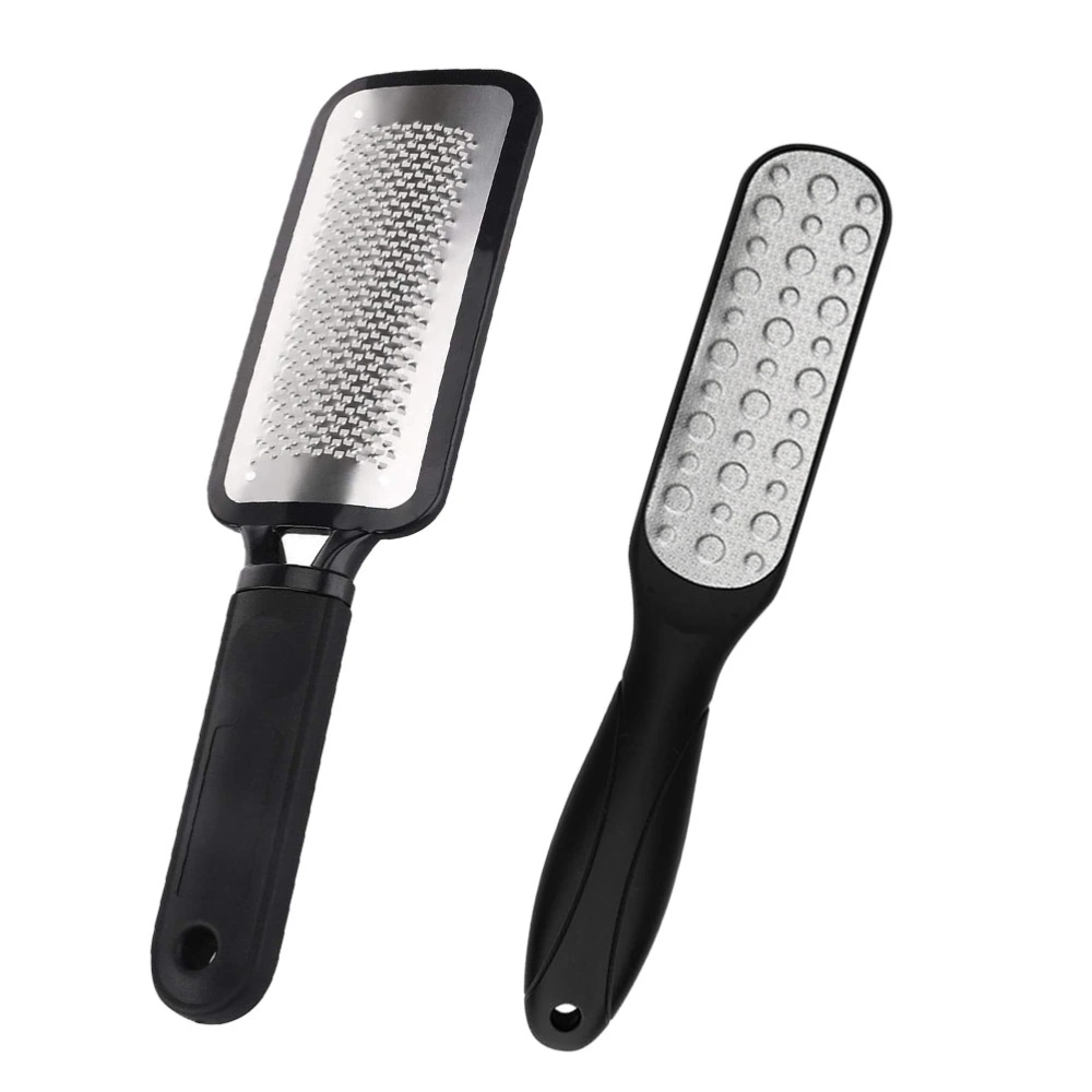 2pcs Portable Foot Scraping Plate Multifunctional Dead Skin Calluses Remover Foot Skin Care Tool for Men Women